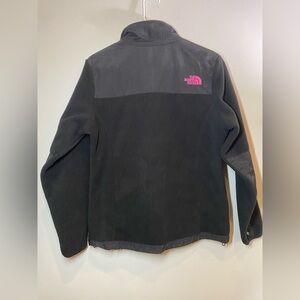 NWOT North Face zip up fleece black size S